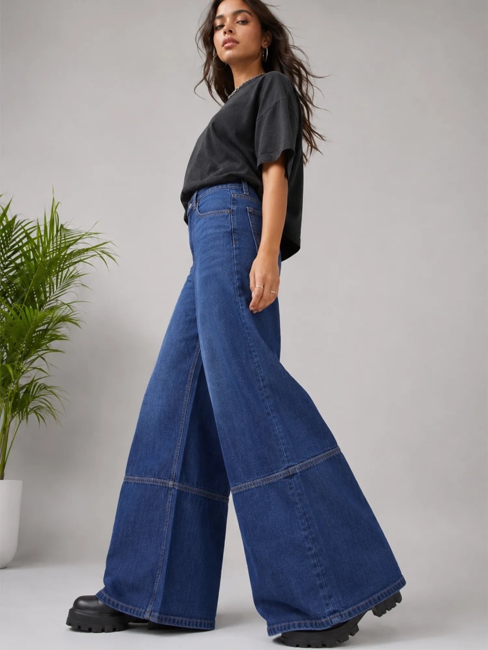 PILCRO Women Wide Leg - Picture 3 of 5